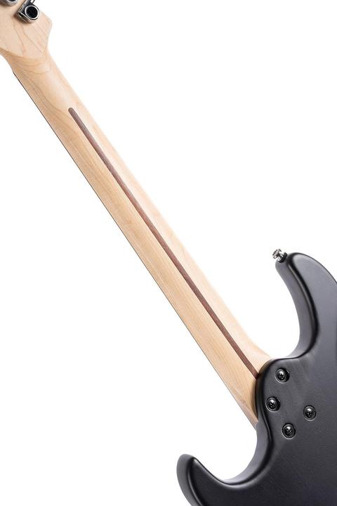 Actual product image Cort Guitars Cort G110 Open Pore Black (Electric guitar, Poplar wood)