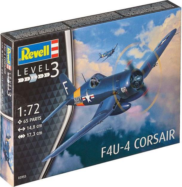 Actual product image Revell F4U-4 Corsair