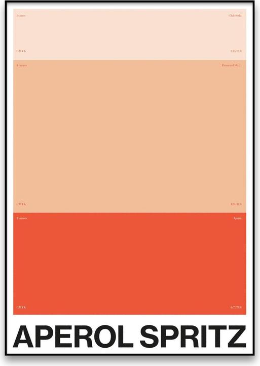 Produktbild Plakativ APEROL SPRITZ Poster A1 (59.5 x 84 cm)