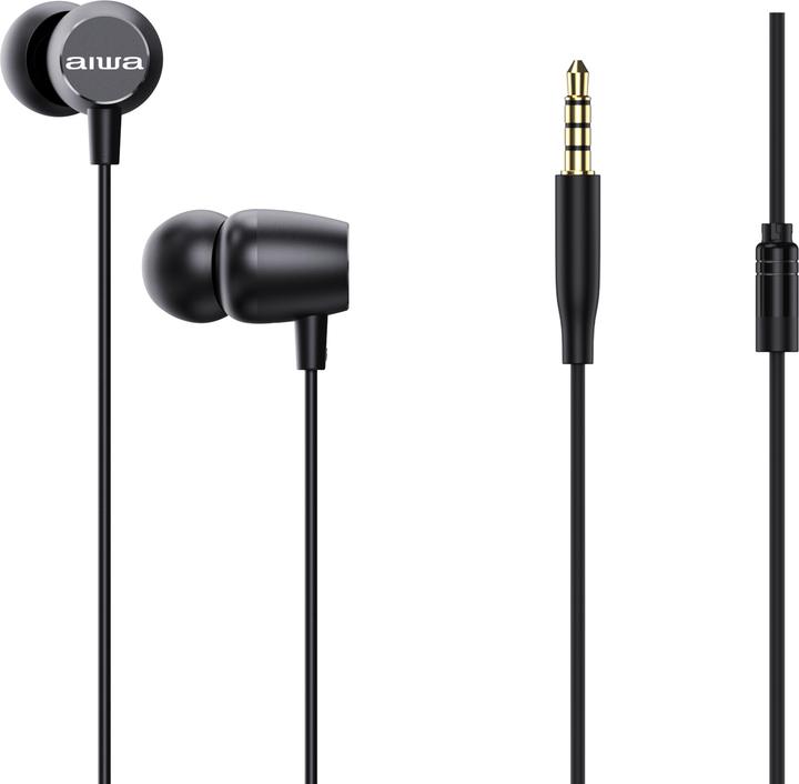 Produktbild Aiwa Kopfhörer ESTM-20BK Schwarz (Kabelgebunden)