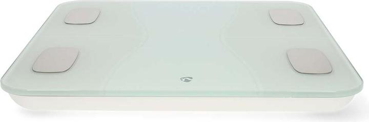 Produktbild Nedis WIFI-SmartLife-Personenwaage Bluetooth® | BMI / BMR / Fett / Gebeine / Gewicht / Muskeln / Was (180 kg)