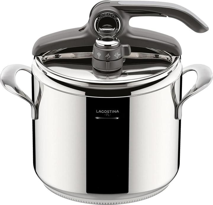 Productafbeelding Lagostina Schnellkochtopf Diva, 22 cm, 7 L (Snelkookpan, Roestvrij staal)