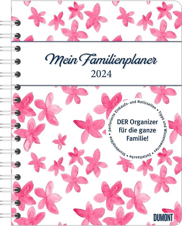 Produktbild Familienplaner-Buch Colour 2024 17,5x23,1 (Deutsch)