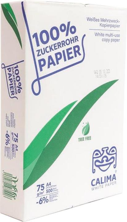 Image du produit Calima Kopierpapier WHITE PAPER DIN A4 75g/m² (A4, 500 feuilles, 75 g/m²)