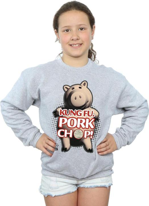 Produktbild Disney Toy Story Kung Fu Pork Chop Sweatshirt Mädchen (140, 146)