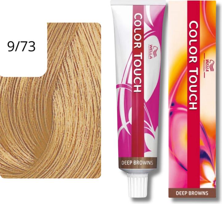 Produktbild Wella Color Touch Deep Browns (9/73 lichtblond braun-gold)