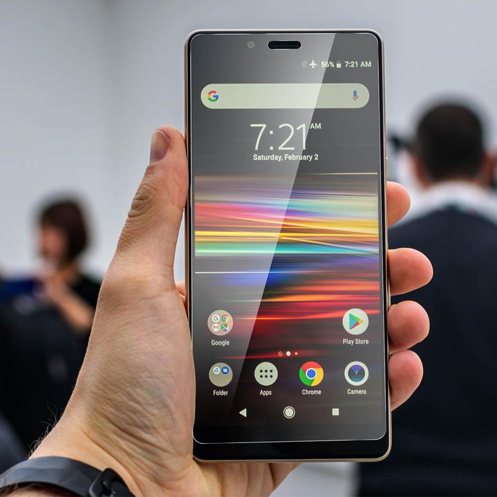 Actual product image Avizar Crystal clear film, glass screen protector (1 pcs., Sony Xperia L3)