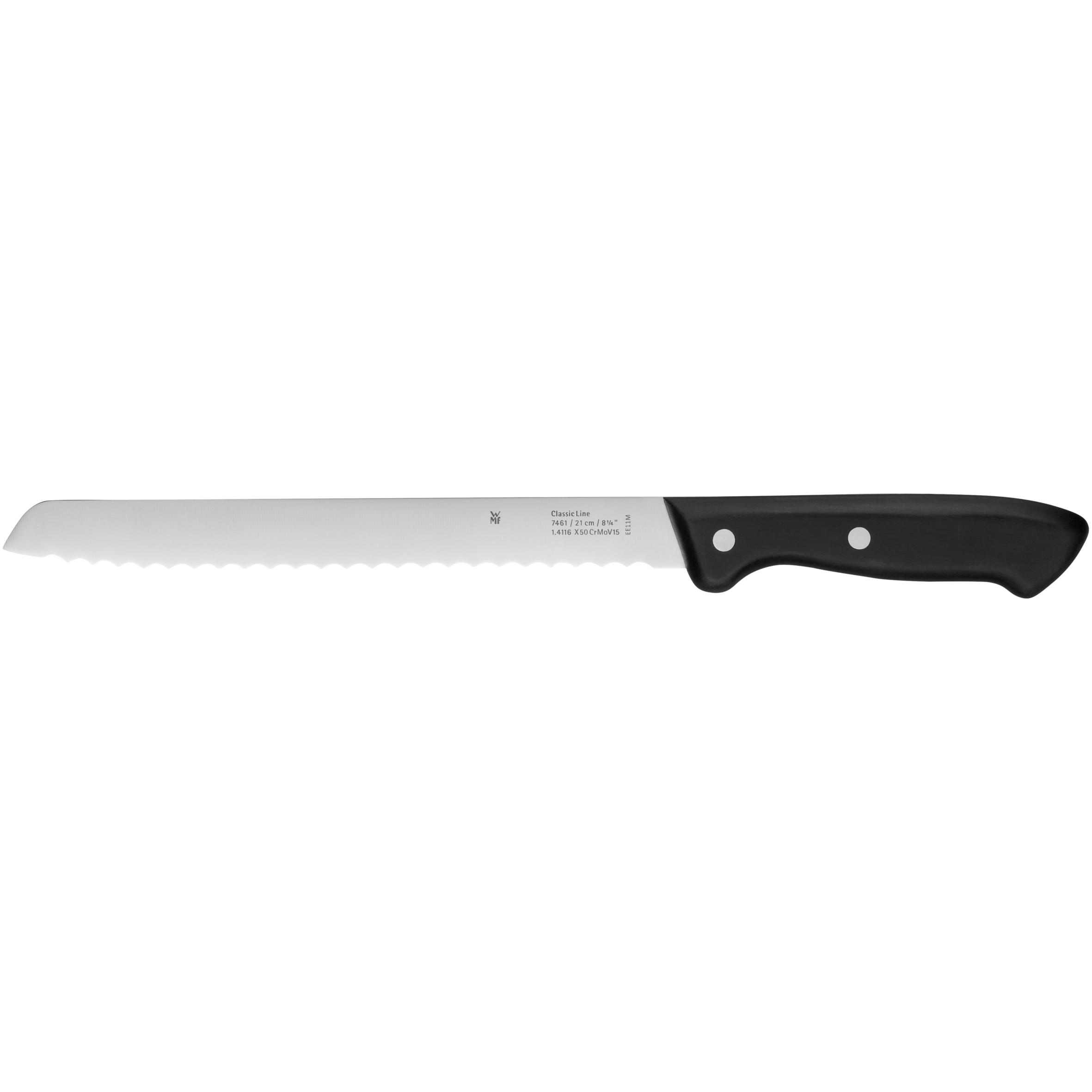 WMF Brotmesser Classic Line, Küchenmesser, Schwarz