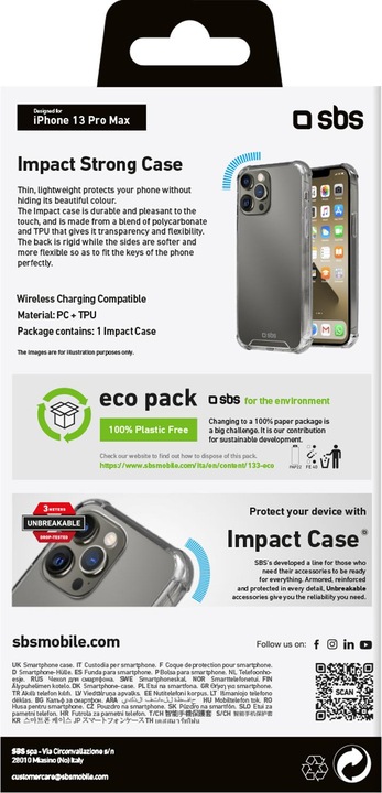 Actual product image SBS Case (Apple iPhone 13 Pro Max)