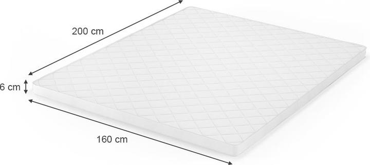 Image du produit VitaliSpa Top (160 x 200 x 6 cm)