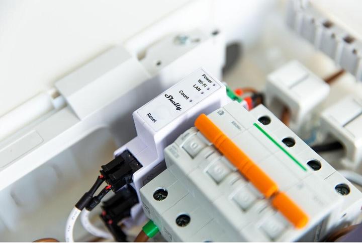 Actual product image Shelly Pro 3EM 120A