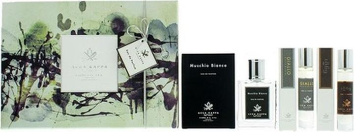 Immagine prodotto Acca Kappa Eau de Parfum Gift Set: Muschio Bianco 50ml, 1896 15ml, Giallo Elicriso 15ml (Set di profumi)