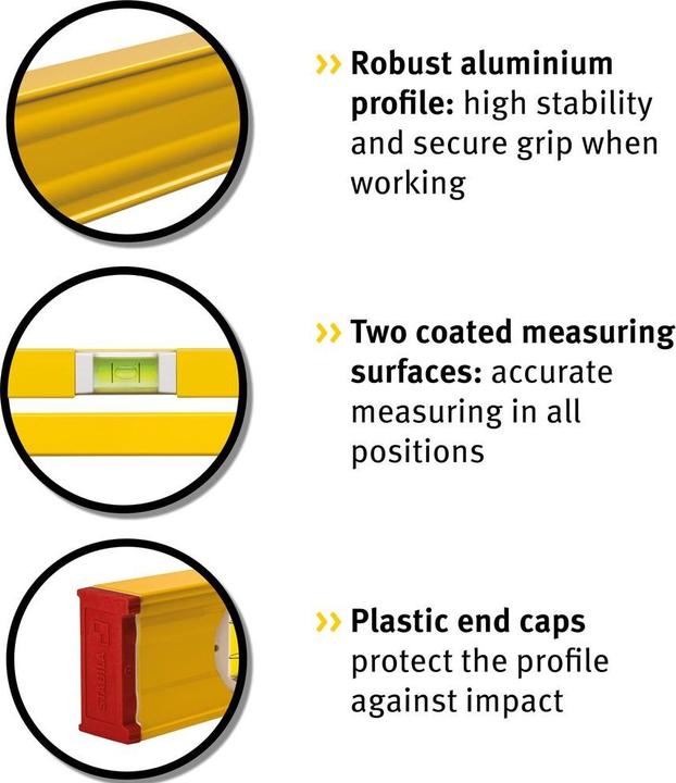 Actual product image Stabila Spirit level Type 80 AS2 (150 cm)