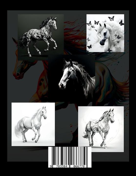 Produktbild Malbuch Pferde ¿Fotorealistisch¿