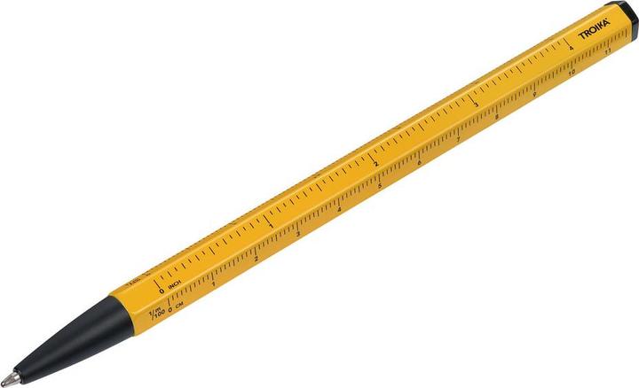 Image du produit Troika Stylo à Bille Construction Basic Jaune (Jaune, 4 x)