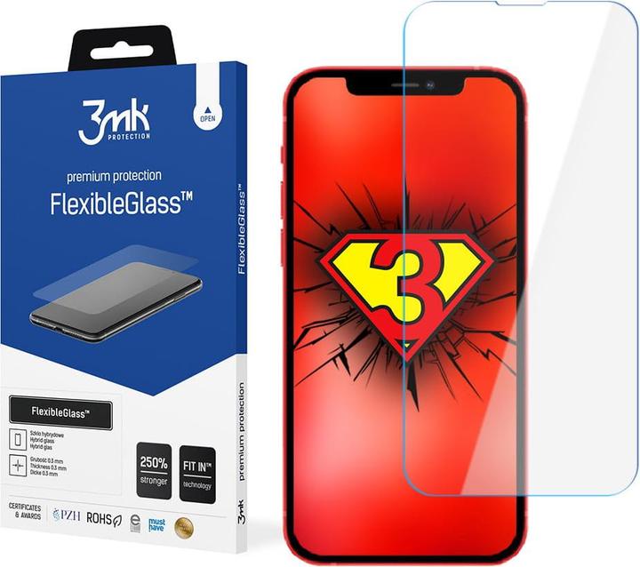 Produktbild 3MK hybrid glass Flexible 2.5D for iPhone 13 Mini (1 Stück, Apple iPhone 13 mini)