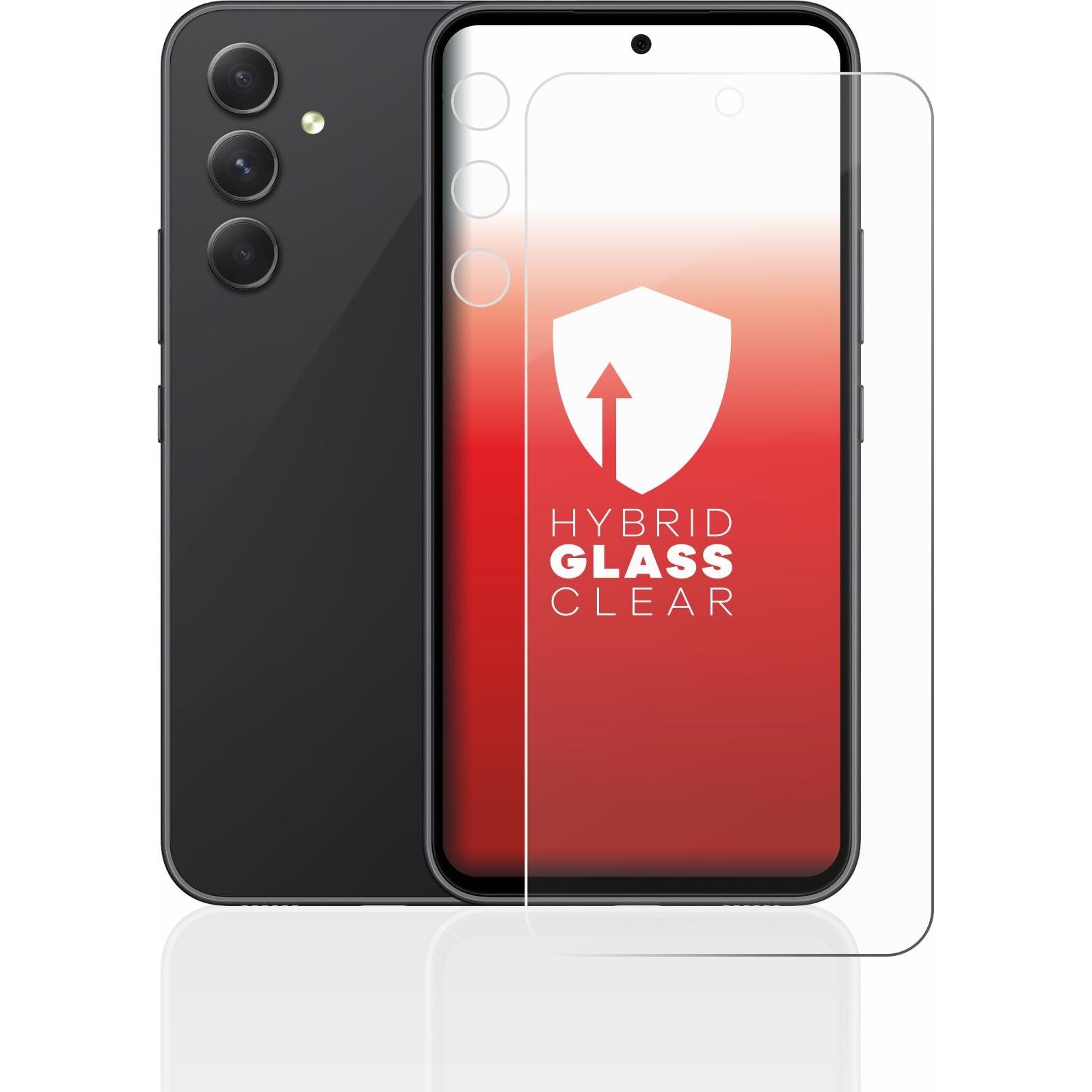 Thumbnail - upscreen Scratch Shield Panzerglasfolie (1 Stück, Samsung Galaxy A54 5G), Smartphone Schutzfolie, Transparent