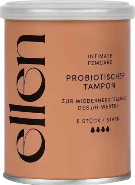 Produktbild Ellen Probiotic Tampon super (8x)