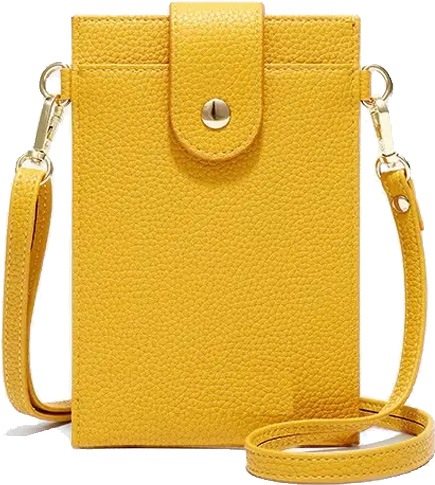 Produktbild PhoneLook Elegantes umhänge Etui universel für Smartphone bis 6.7 Zoll aus mit Brieftasche (Apple iPhone 4)