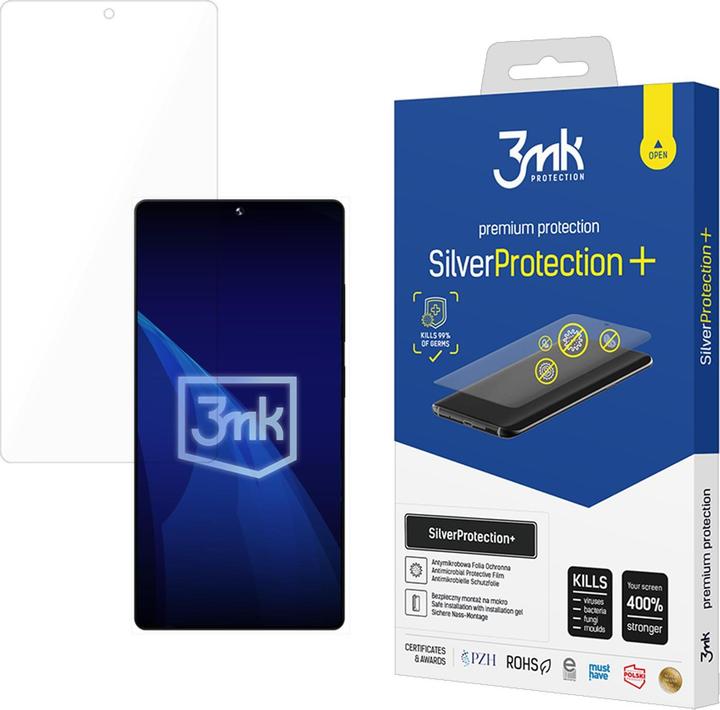 Image du produit 3MK SilverProtect+ Sam S25 Ultra Folia Antymikrobowa montowana na mokro (Samsung Galaxy S25 Ultra)