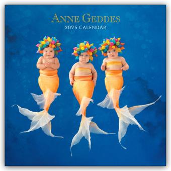 Produktbild Anne Geddes 2025 - Wandkalender (305 x 305 mm, Deutsch, Englisch)