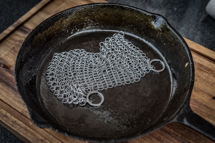 Immagine prodotto Grillfürst Pulitore ad anello per forno olandese / ghisa 14 x 14 cm (14 cm)