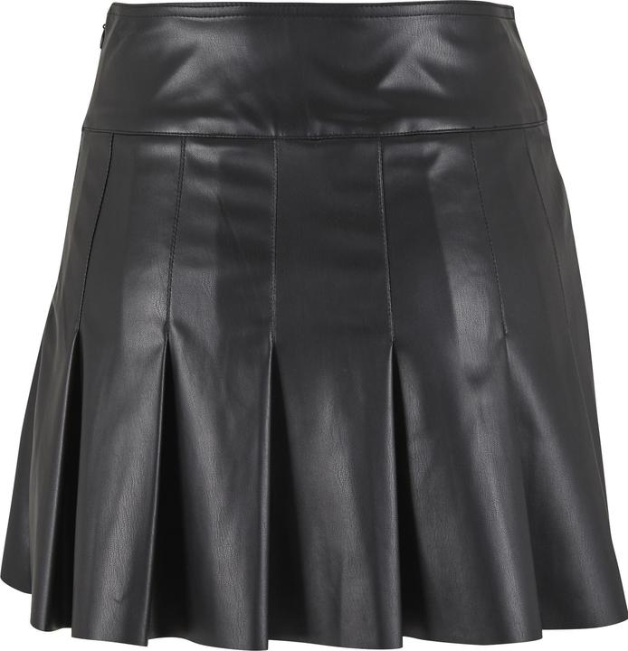 Produktbild Urban Classics Plissierter Rock aus Kunstleder für Damen (XL)