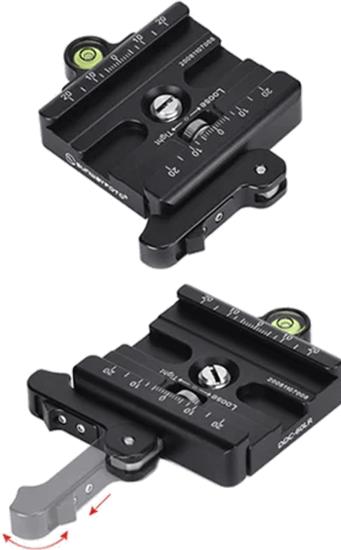 Actual product image Sunwayfoto DDC-60LR (Tripod quick-release plate)