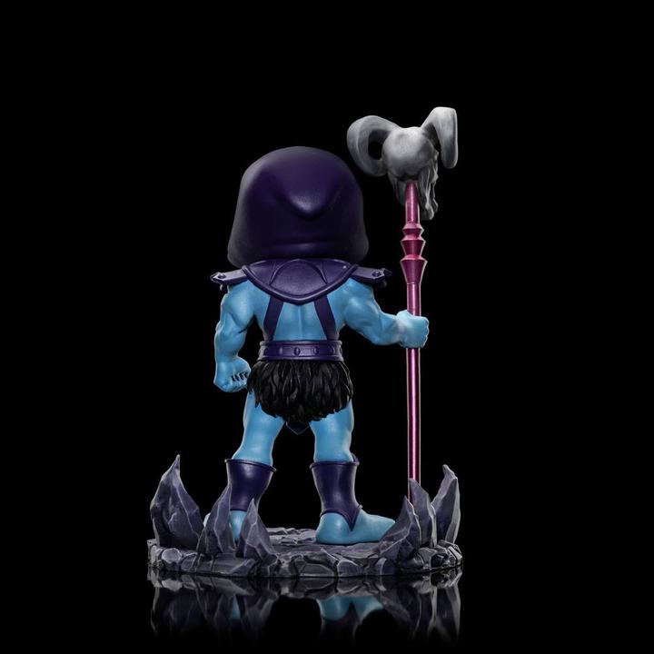 Actual product image Iron Studios MOTU Masters of the Universe Skeletor Mini Co 18cm