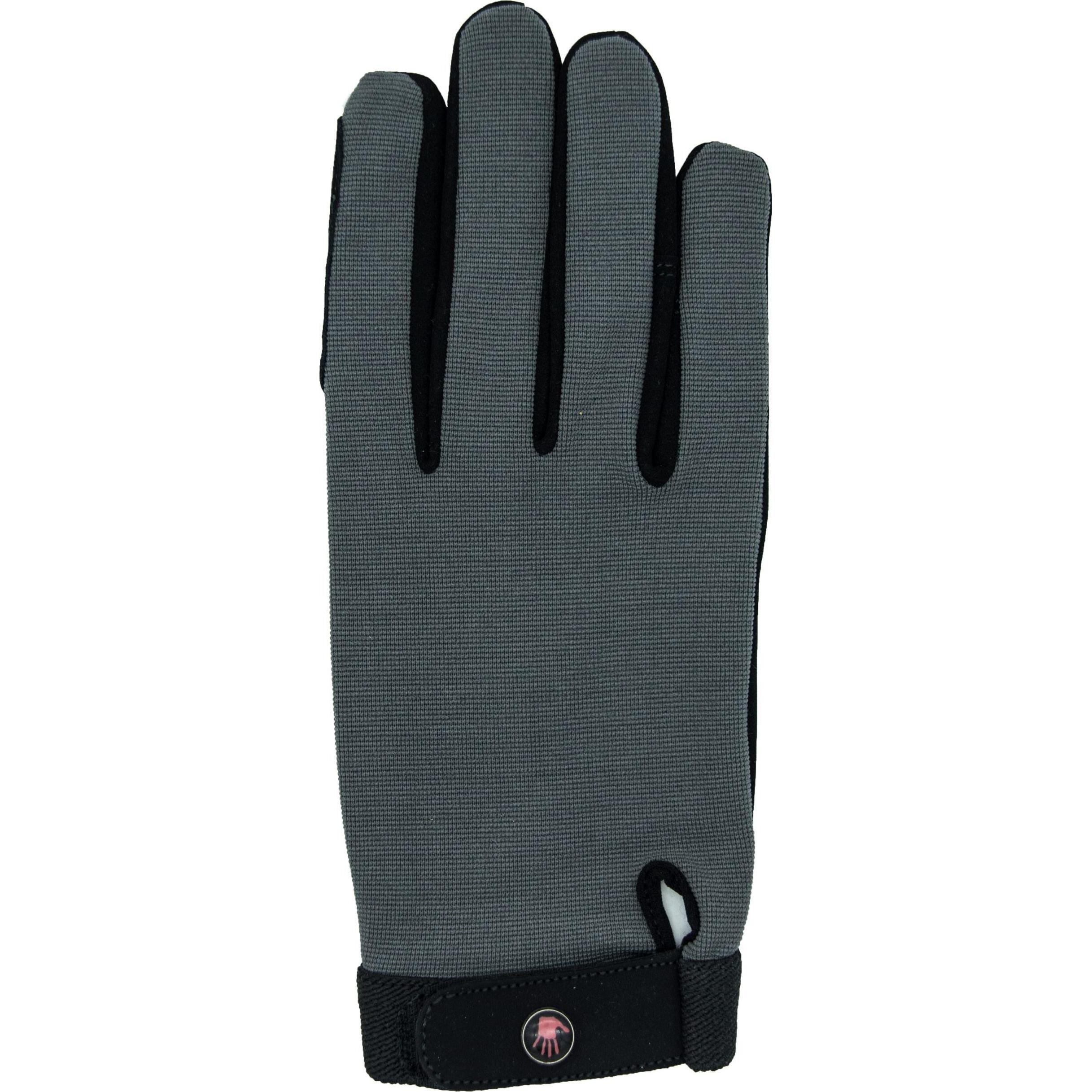 Haukeschmidt, Herren, Handschuhe, reithandschuhe aus leder kind jolly, Grau, (XS)