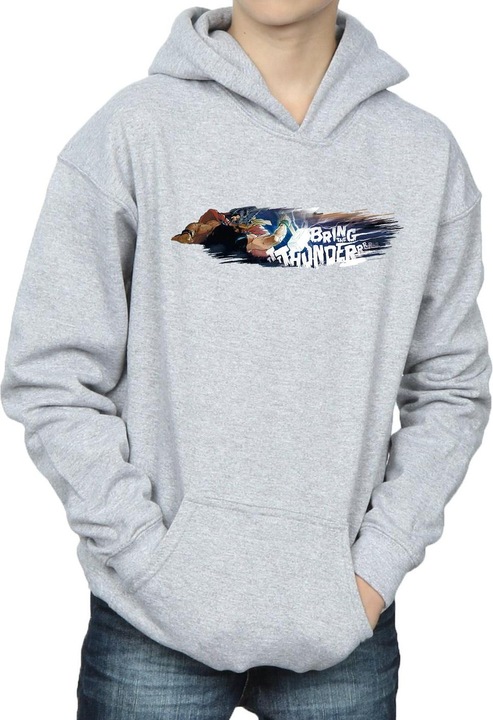 Actual product image Boys Thor Bring The Thunder Hoodie (116)