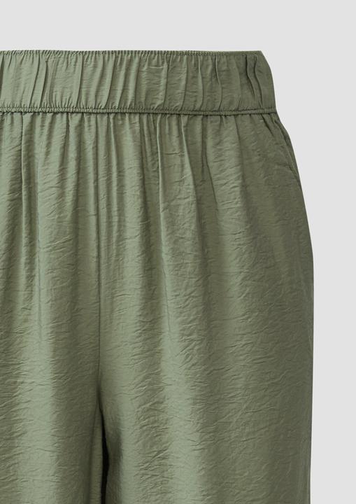 Actual product image S.Oliver Hose Strukturierte Culotte mit Elastikbund und Eingrifftaschen (40)
