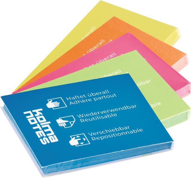 Immagine prodotto Kolma Note adesive Appunti A8 arancione (52 x 74 mm)