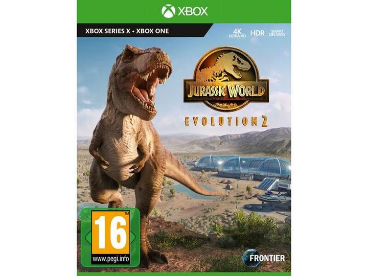 Actual product image Frontier Jurassic World Evolution 2 (Xbox Series X, Xbox One X, DE)