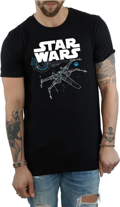 Image du produit Star Wars - T-shirt THE LAST JEDI X-WING - Homme (S)