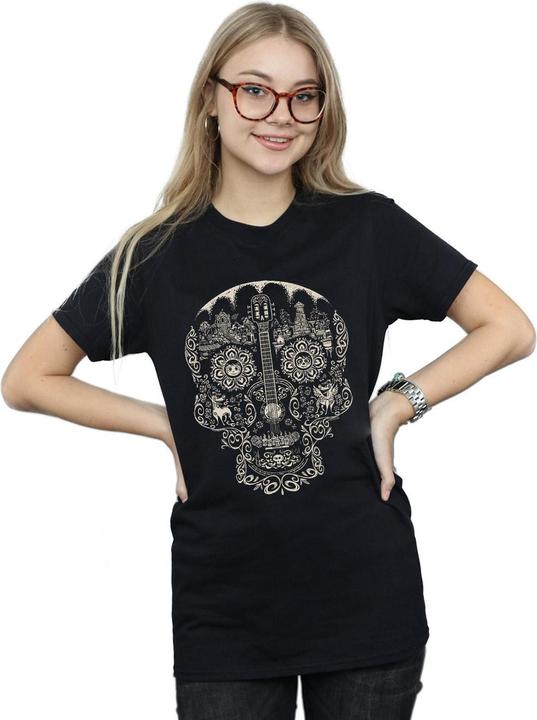 Produktbild Disney Coco Skull Mono Pattern TShirt (L)
