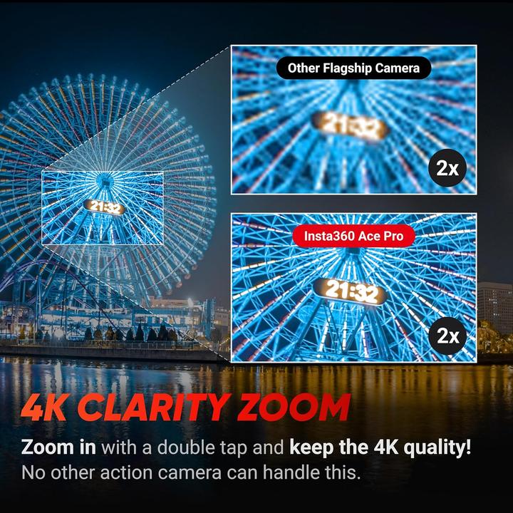 Produktbild Insta360 Ace Pro wasserdichte Action-Kamera mit KI-Rauschunterdrückung (WLAN)