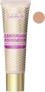 Actual product image Lovely LOVELY Camouflage Foundation Matt & Full Coverage kryjący podkład do twarzy 3 Ivory 25g (3 Ivory)