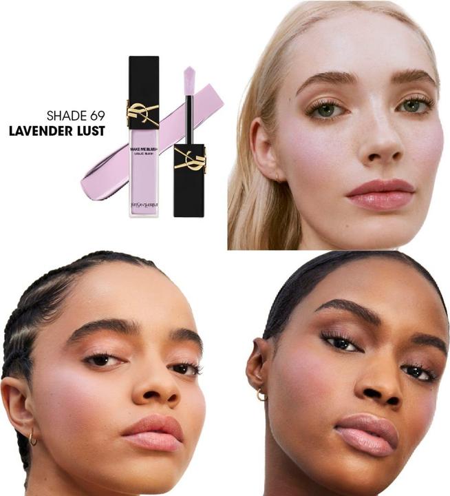 Actual product image Yves Saint Laurent Liquid Blush 69 Lavender Lust (Lavender Lust)