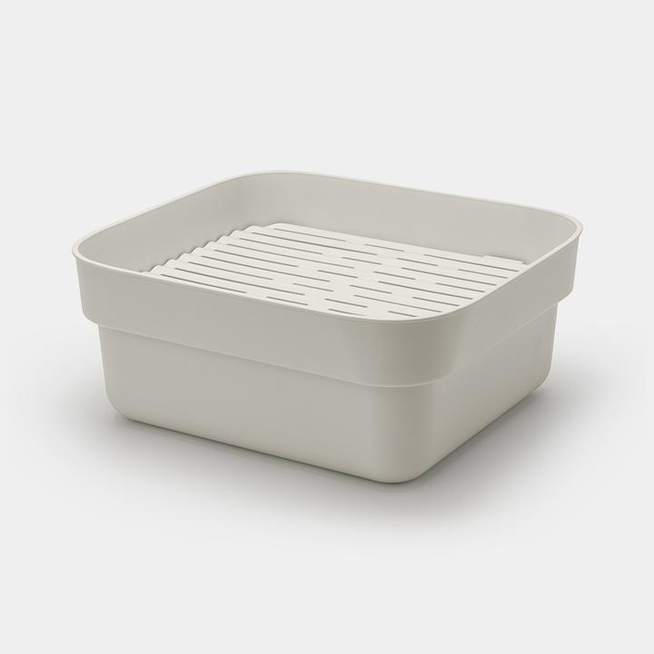 Immagine prodotto Brabantia Lavabo con sgocciolatoio, Grigio (34.40 cm, 37.40 cm)