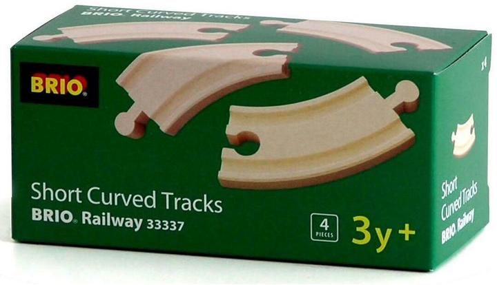 Produktbild Brio Kurze gebogene Gleise