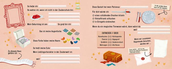 Produktbild Mein Freundebuch für Harry Potter-Fans (Deutsch, 2025)