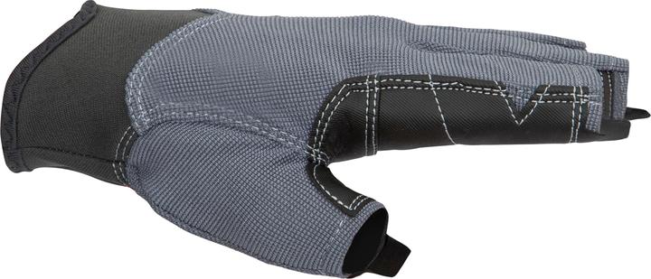 Actual product image Tribord Sailing gloves half hand 500 ladies/men dark grey (XXL)