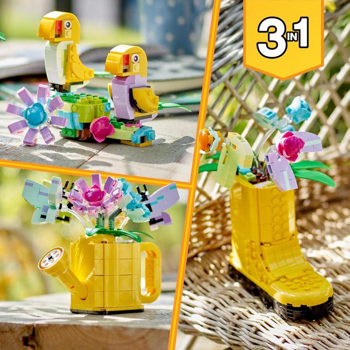 Productafbeelding LEGO 31149 Gieter met bloemen (31149, LEGO Creator 3-in-1)