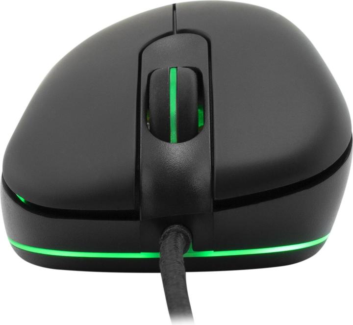 Produktbild White Shark Gaming mouse eShark with a separate attack button, Pixart 3330 sensor, with RGB illumination (Kabelgebunden)