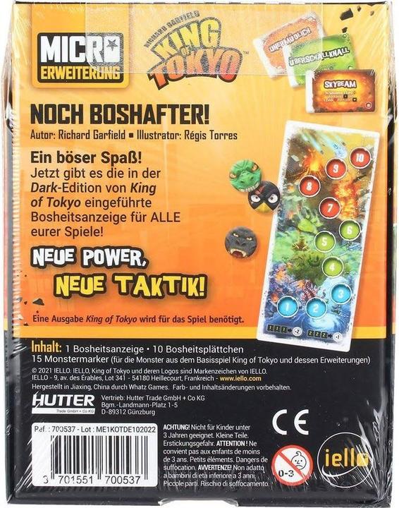 Produktbild King of Tokyo Noch Boshafter (Deutsch)