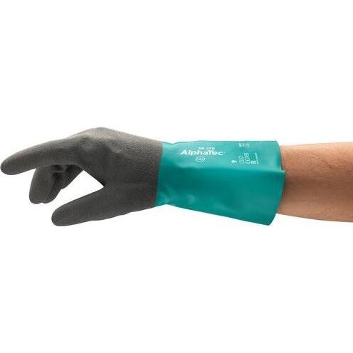 Ansell, Schutzhandschuhe, Schutzhandschuhe AlphaTec 58-270 Grösse 8 Nitril, Nylon (8)