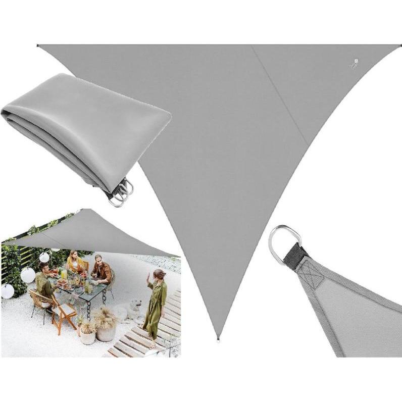 Saska Garden, Serra, Padiglione da giardino Vela triangolare 4x4x3m grigio