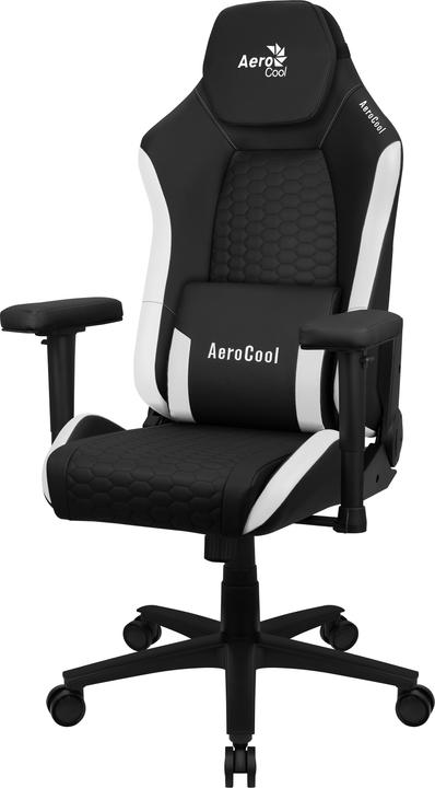 AeroCool CROWNBW Videospiel-Stuhl Universal-Gamingstuhl Gepolsterter Sitz