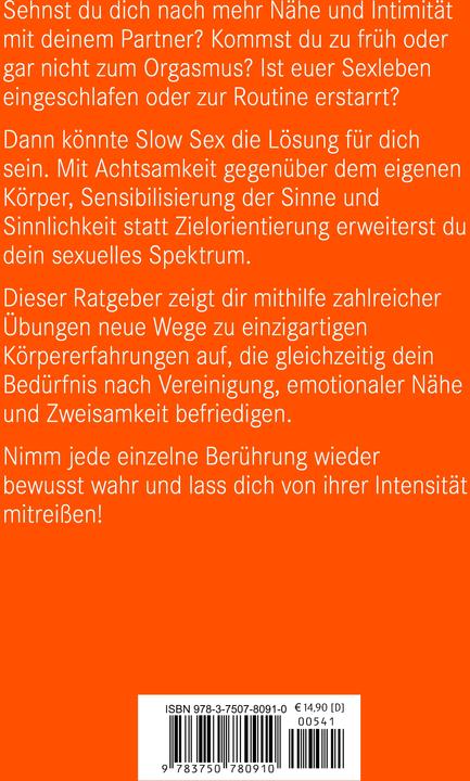 Actual product image Slow Sex | Erotischer Ratgeber (German, Amy Balton, 2022)